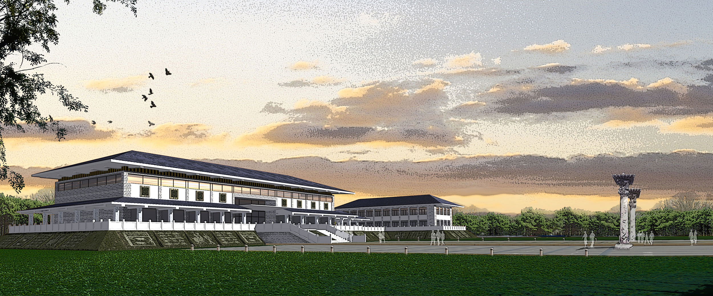 滕州市汉画像石馆项目勘察、方案及施工图设计